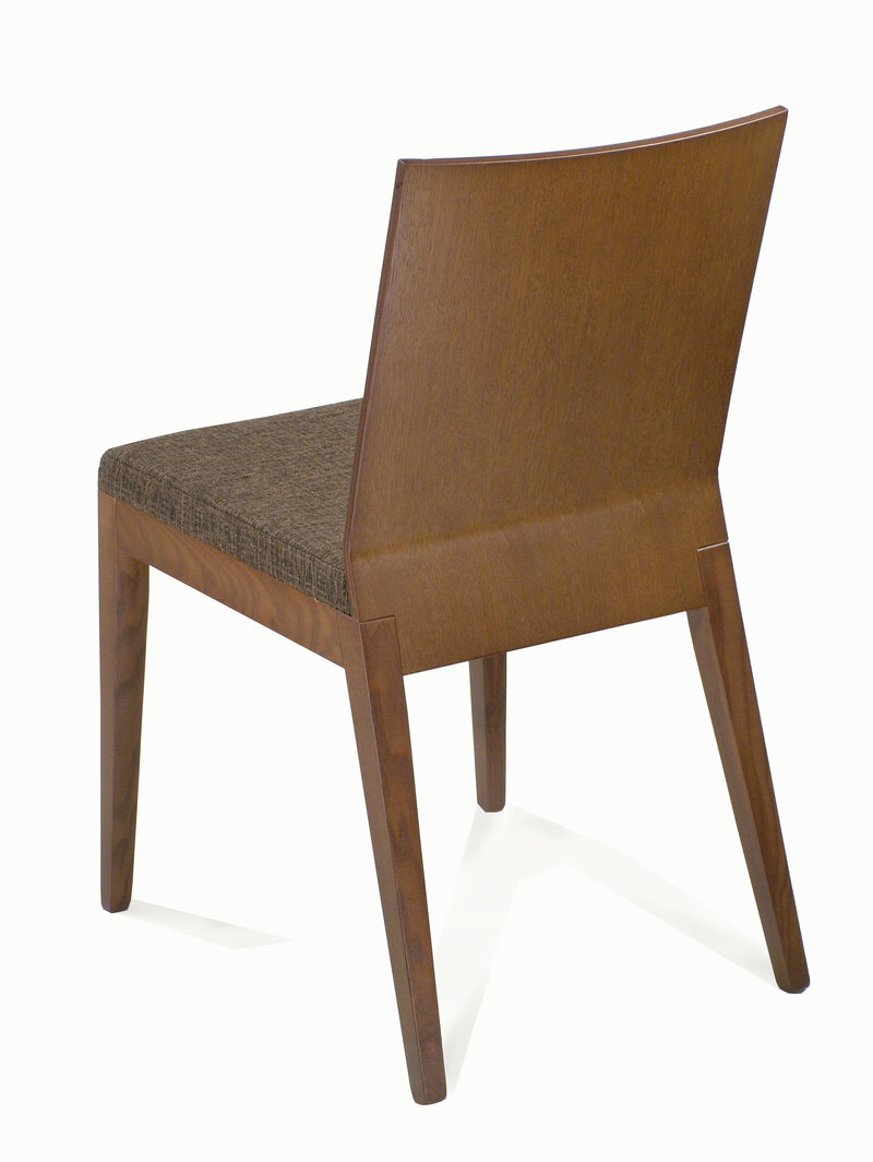 Busetto S098Q Contemporary chair made in solid ash wood, available in a choice of finishes 3