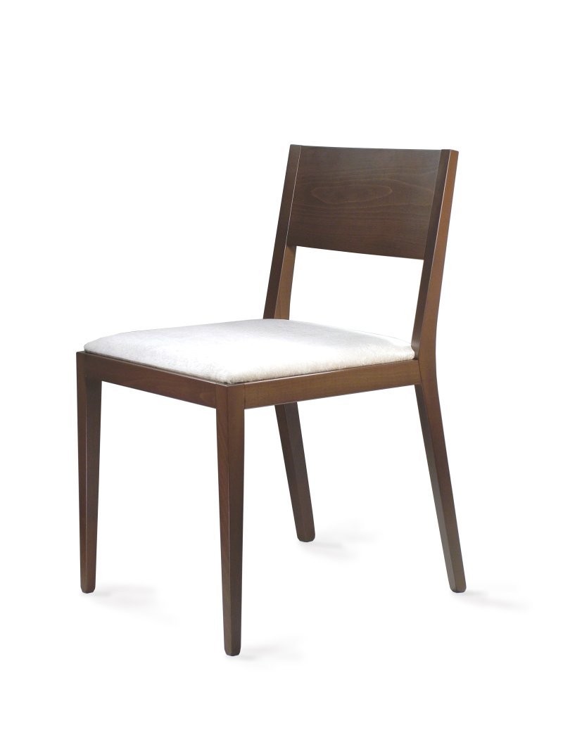 Busetto S103P Modern chair made in solid beech or ash wood, available in a choice of finishes 1