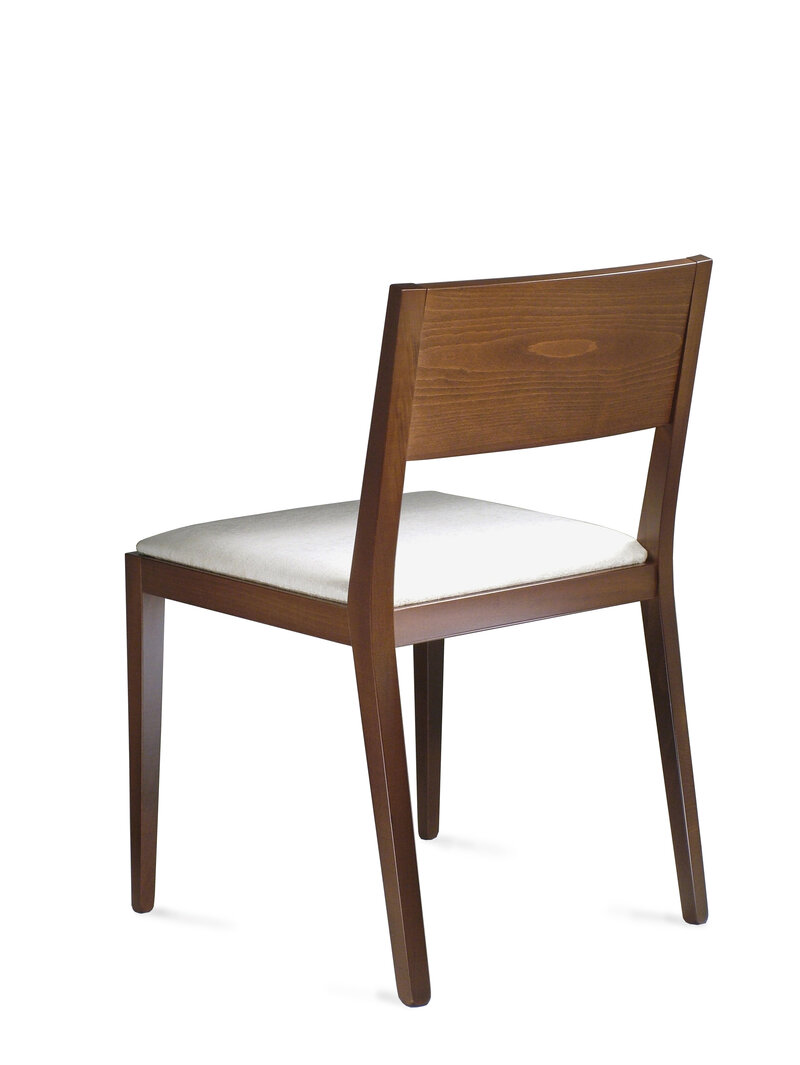 Busetto S103P Modern chair made in solid beech or ash wood, available in a choice of finishes 3
