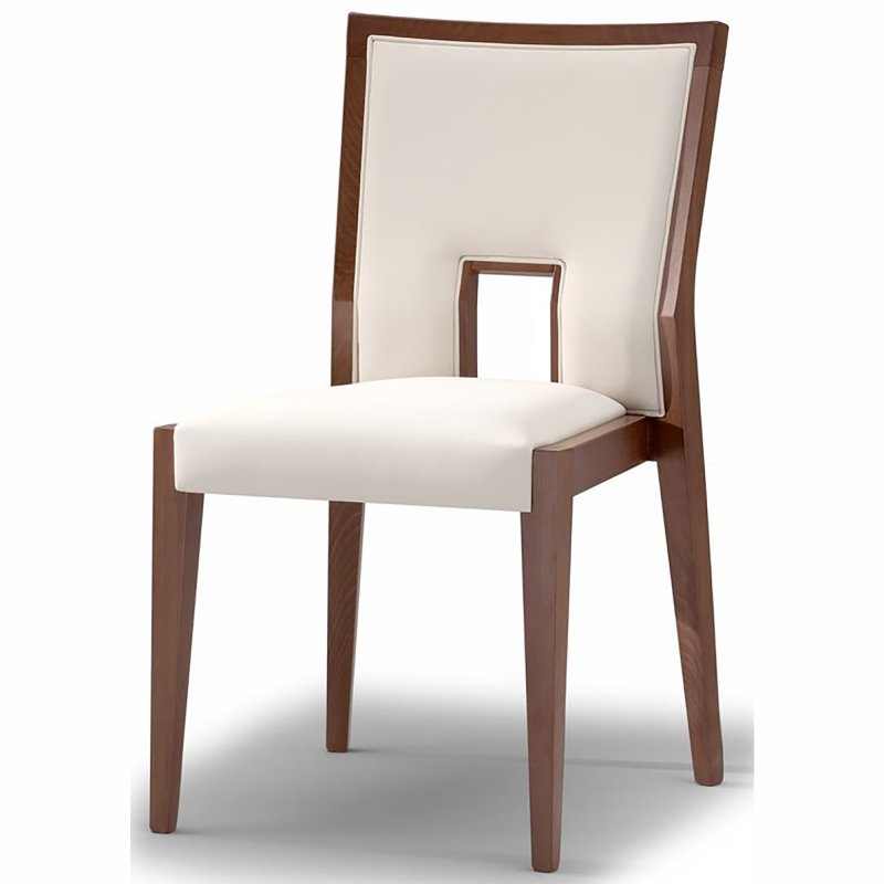 Busetto S195 Stackable contemporary chair made in solid beech wood, available in a choice of finishes 1
