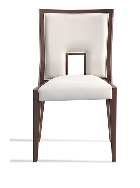 Busetto S195 Stackable contemporary chair made in solid beech wood, available in a choice of finishes 2