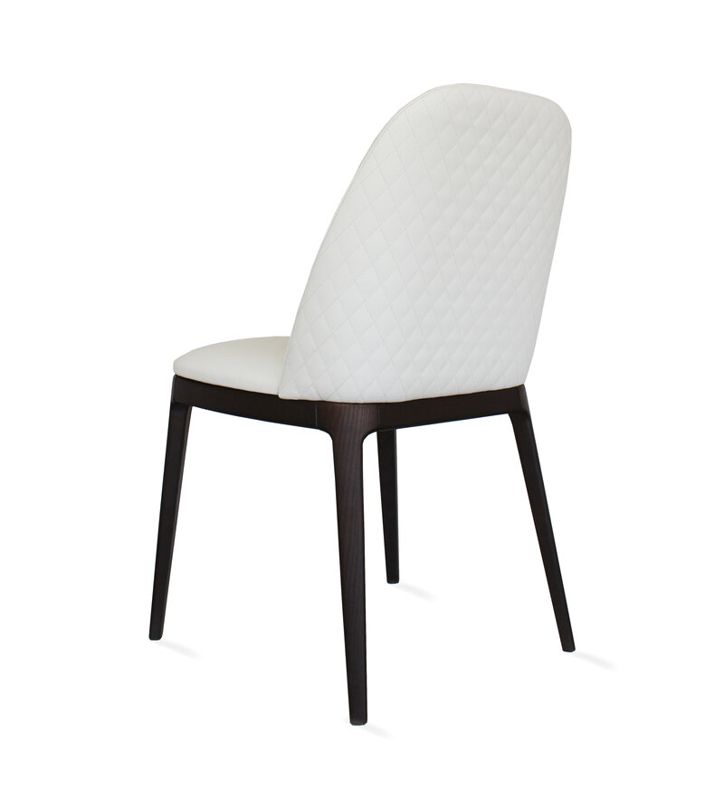 Busetto S035 Modern chair with solid beech or ash wood legs 3