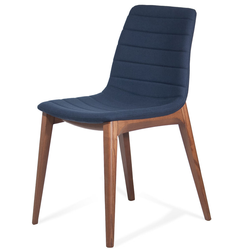 Busetto S062Q Modern chair with solid beech or  ash legs 1
