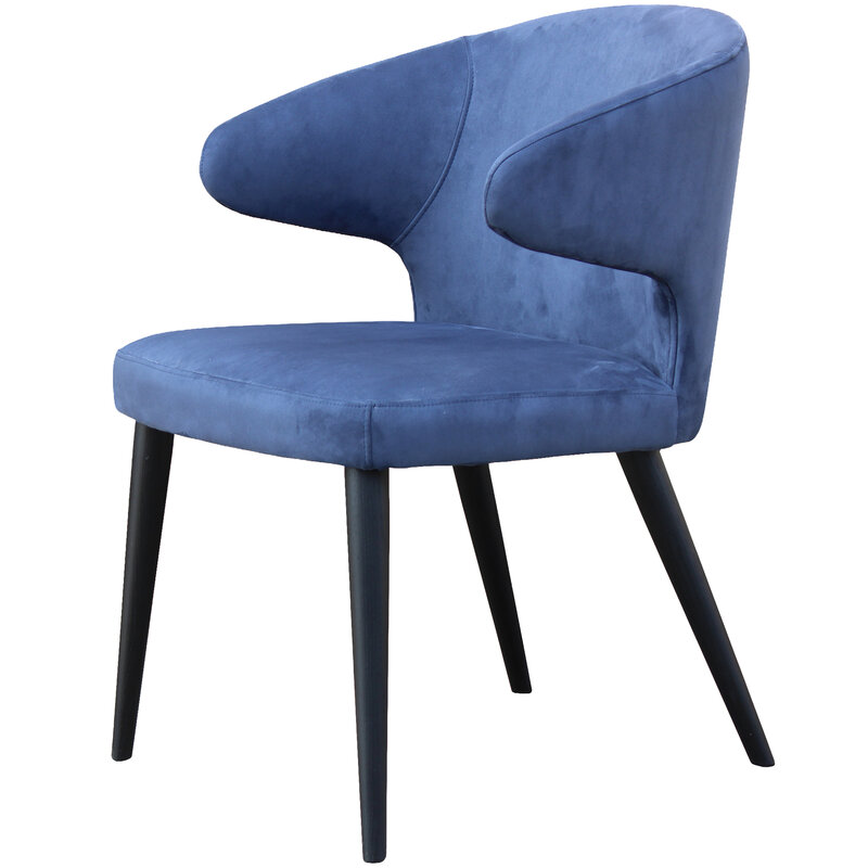 Busetto S023 Poltroncina con braccioli dal design moderno in massello di faggio o frassino 1