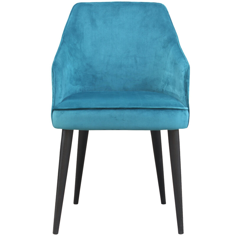 Busetto S025A Poltroncina con braccioli dal design moderno in massello di faggio o frassino 2