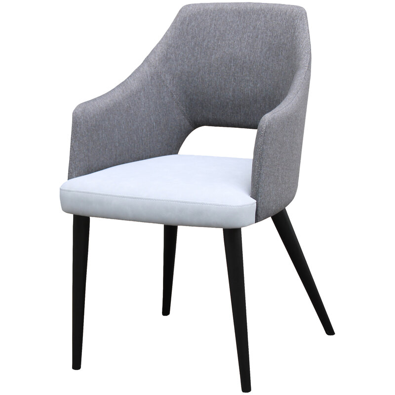 Busetto S025AF Poltroncina con braccioli dal design moderno in massello di faggio o frassino 1