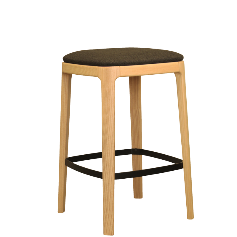 Busetto S035SBG <p>Sgabello moderno in massello di frassino 1