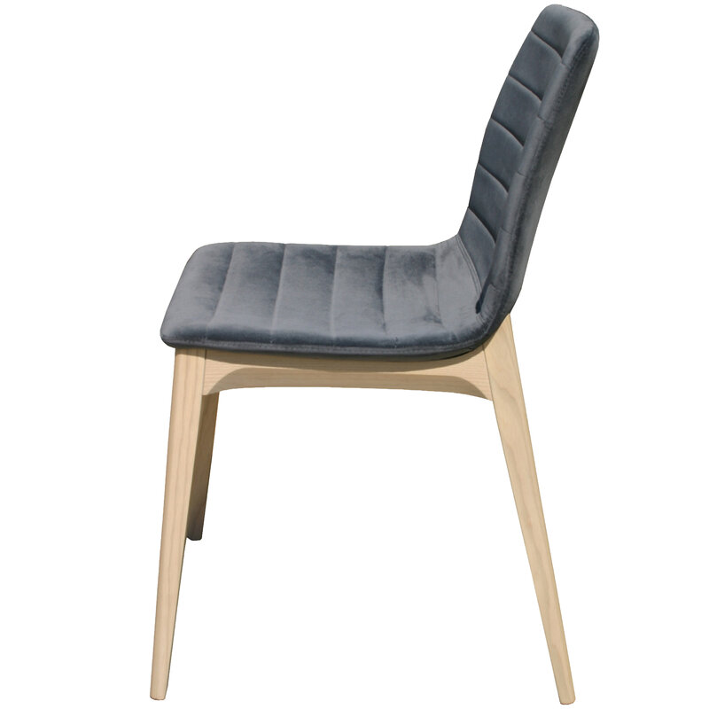 Busetto S061Q Modern chair with solid beech or  ash legs 3