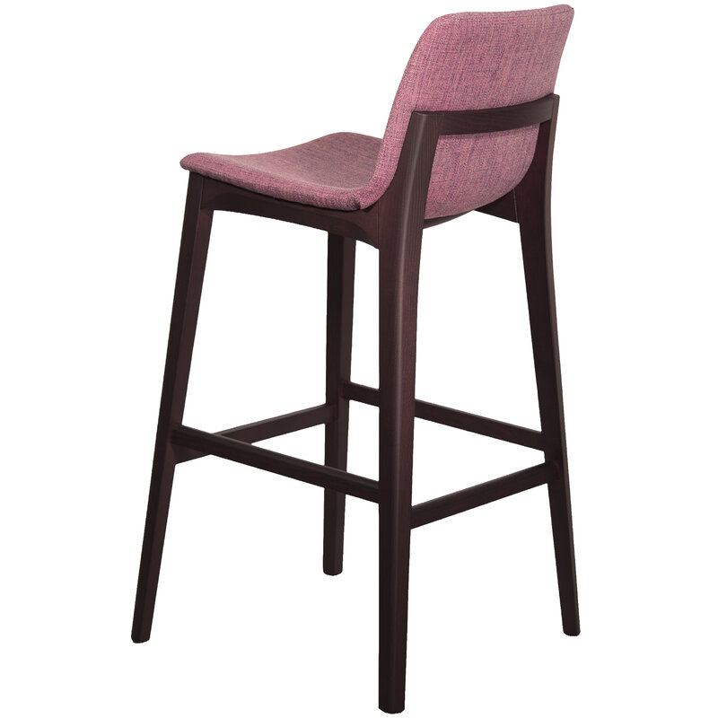 Busetto S061S Modern barstool in beech or ash solid wood 2