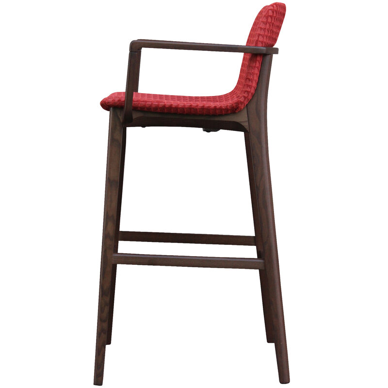 Busetto S061SA <p><strong>ATTENZIONE: MODELLO DISPONIBILE PER QUANTITA' MINIMA DI 30 PEZZI&nbsp;</strong>Sgabello moderno con braccioli in massello di faggio o frassino 2