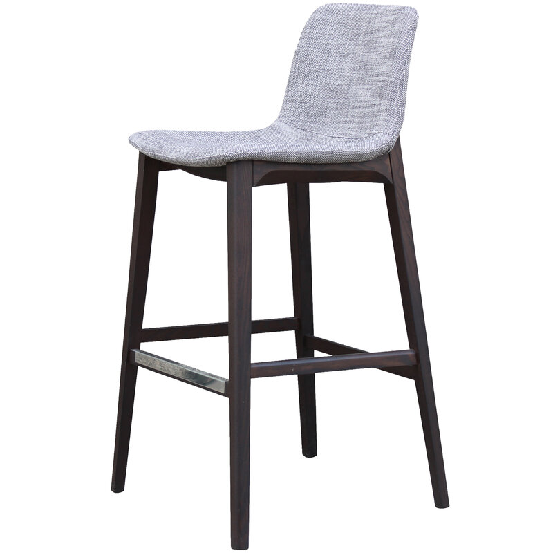 Busetto S062S Modern barstool in beech or ash solid wood 1