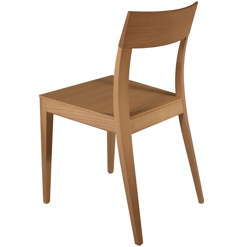 Busetto S090L Sedia dallo stile contemporaneo in massello di faggio o frassino 3