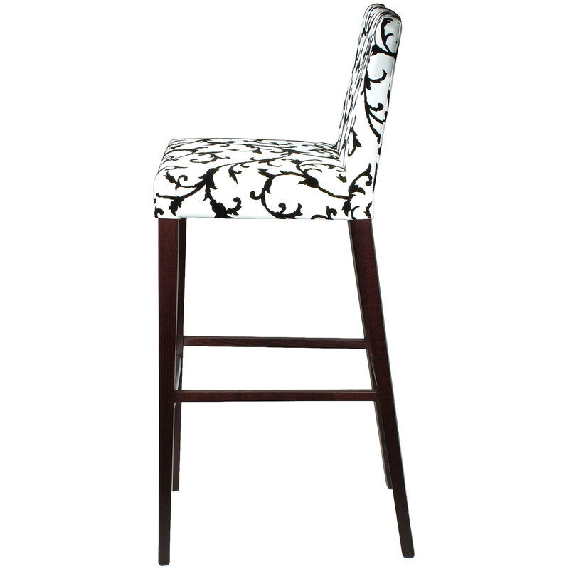 Busetto S205S Modern barstool made in solid beech or ash wood, available in a choice of finishes 2