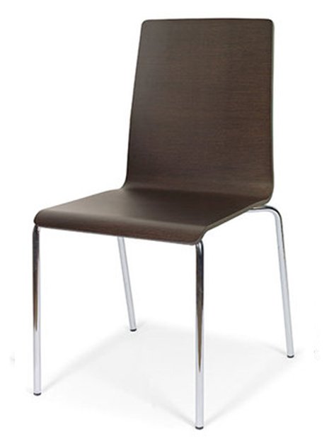 Busetto S407 <p><strong>ATTENZIONE: MODELLO DISPONIBILE PER QUANTITA' MINIMA DI 50 PEZZI.</strong> Sedia dallo stile moderno con basamento in metallo cromato 1