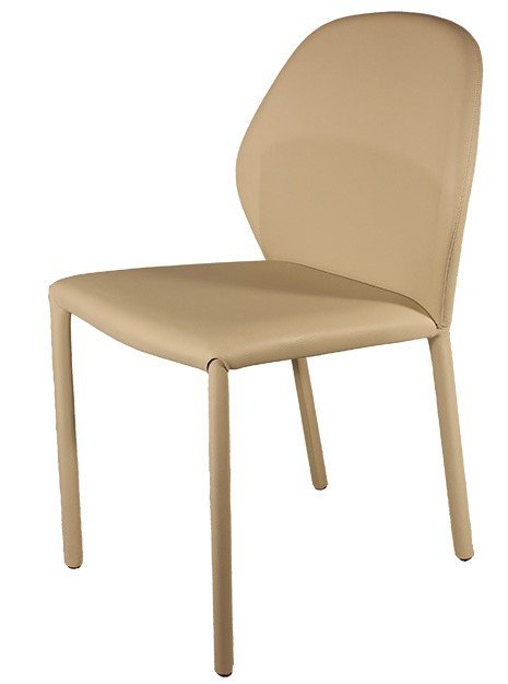 Busetto S457 Modern chair with internal steel frame fully padded (legs included) in flexible PU foam, upholstered in different coverings: fabric, eco-leather or leather 1