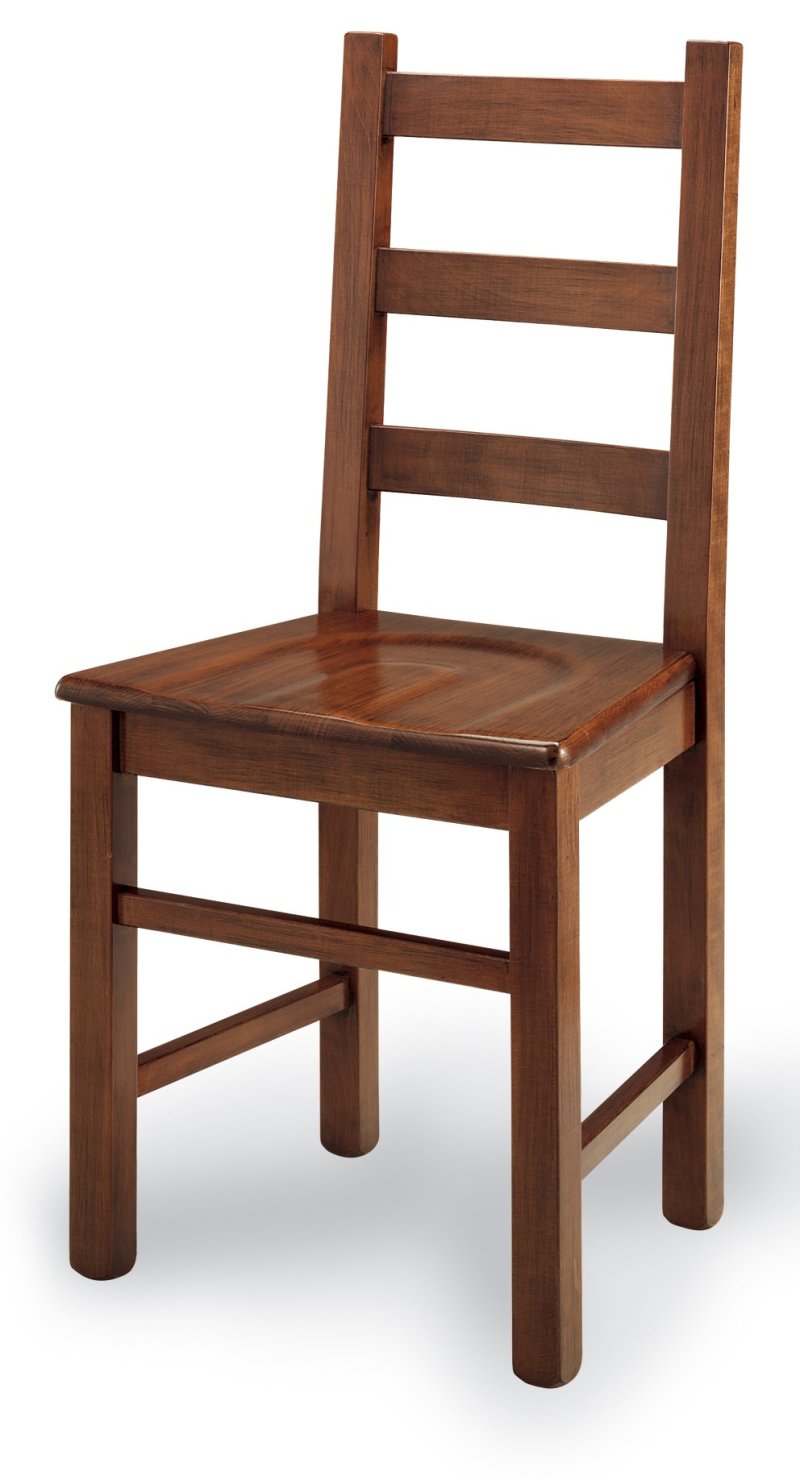 Busetto S956 Country style chair made in solid beech  wood, available in a choice of finishes 1