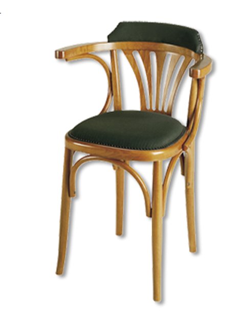 Busetto S906A Country style chair made in solid beech wood, available in a choice of finishes 1
